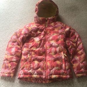 Girls LL Bean Size 10-12 Hooded Jacket